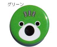 hide×odasho HI-HO! 缶バッジサイコベアグリーン