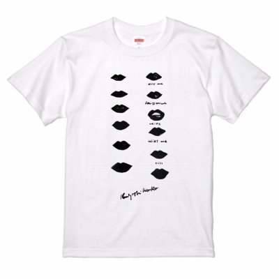 画像1: オリジナルTシャツ「唇2001」【受注/納期1か月】