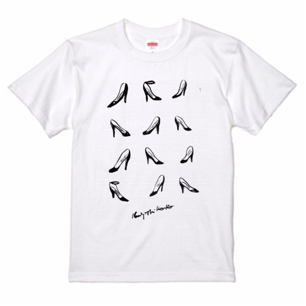 画像1: オリジナルTシャツ「ハイヒール2001」【受注/納期1か月】 (1)